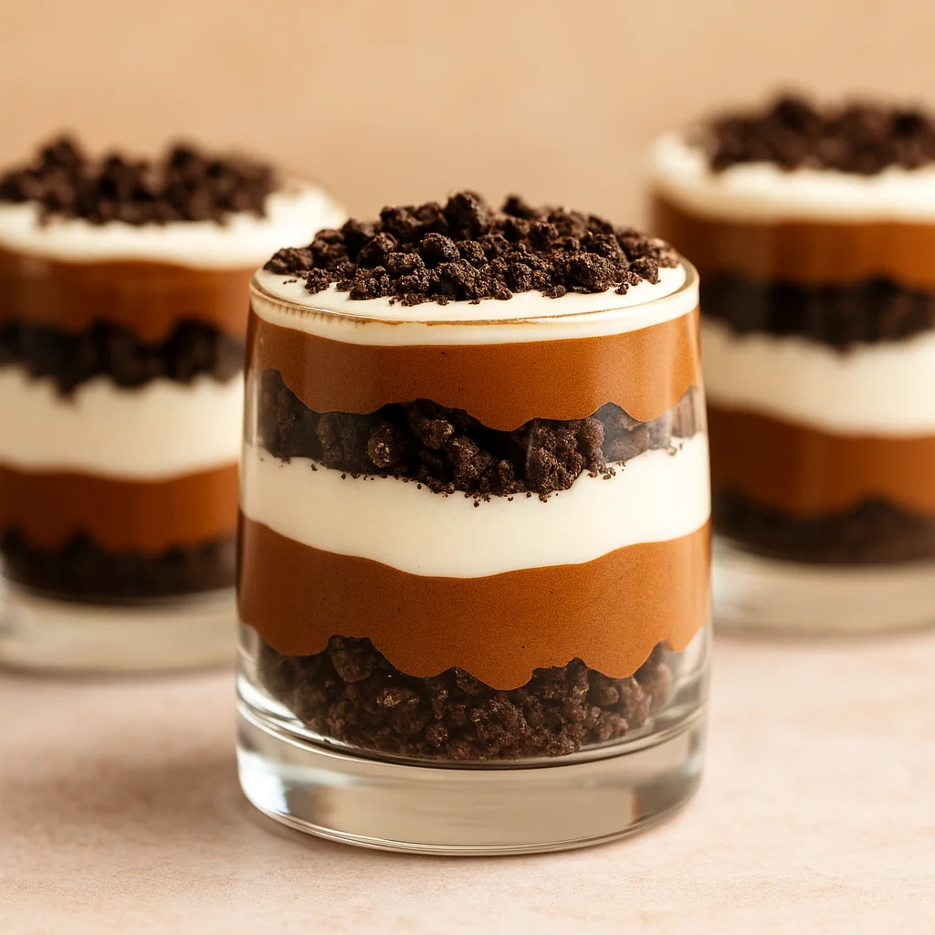 Chocolate Parfait Mini Dessert Cup Ideas for Parties