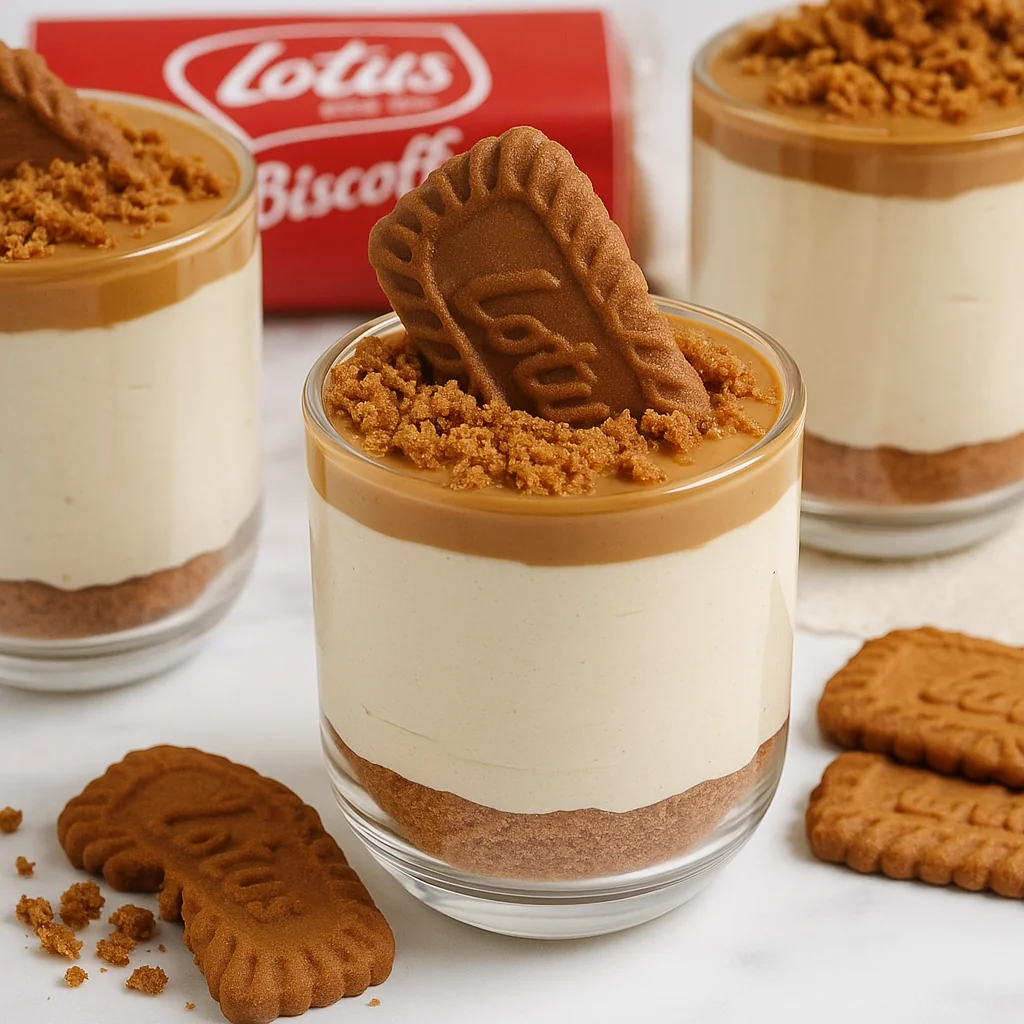 Lotus Cheesecake Cups Mini Dessert Cup Ideas for Parties