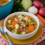 Leftover Corned Beef and Cabbage Soup