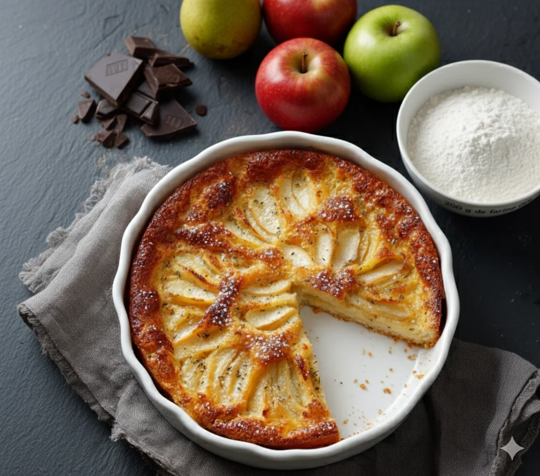 Clafoutis Léger aux Pommes