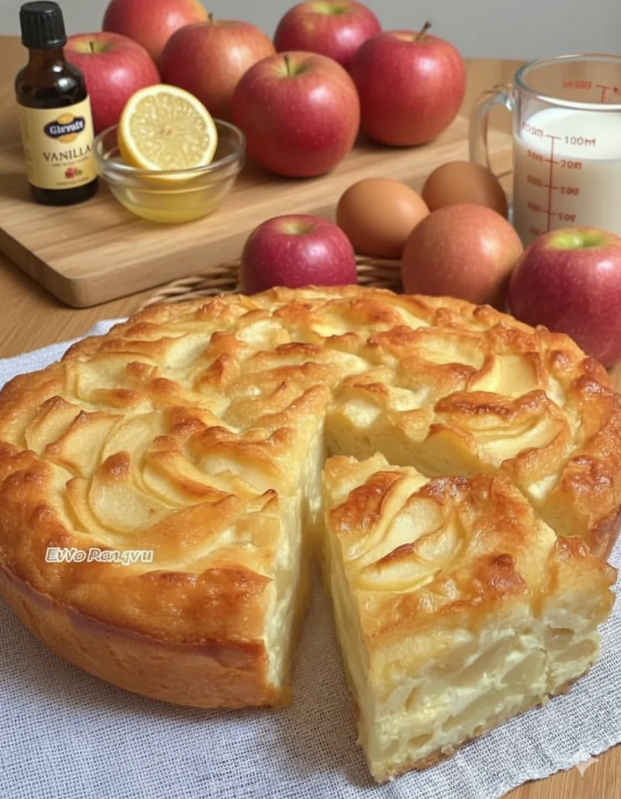 Tarte aux Pommes Ultra Crémeuse