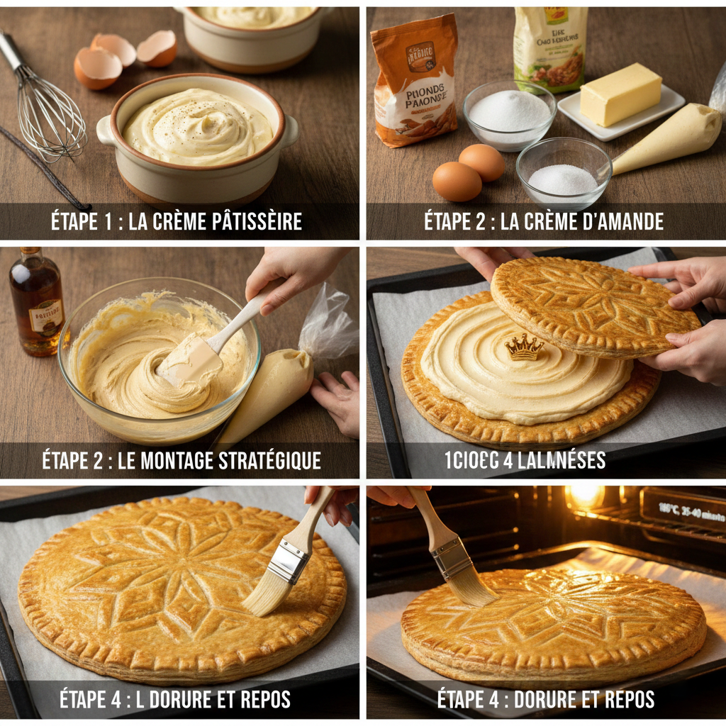 Galette des Rois à la Frangipane Façon Cyril Lignac instructions