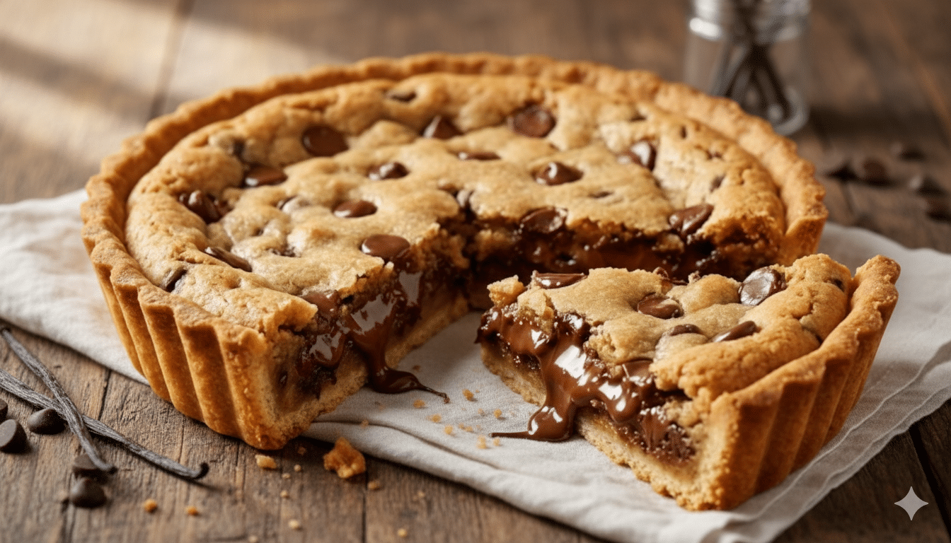 Que servir avec la Tarte Cookie Fondante