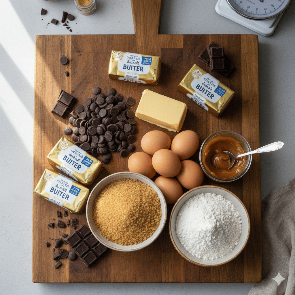 La Liste des Ingrédients : la recette complète du Fondant Baulois