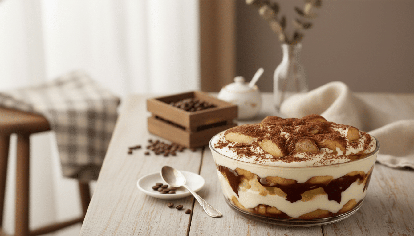 le Tiramisu Poires-Chocolat