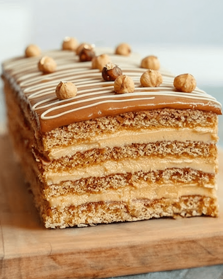 Gâteau Petit Beurre au café sans cuisson, dessert familial aux couches fondantes