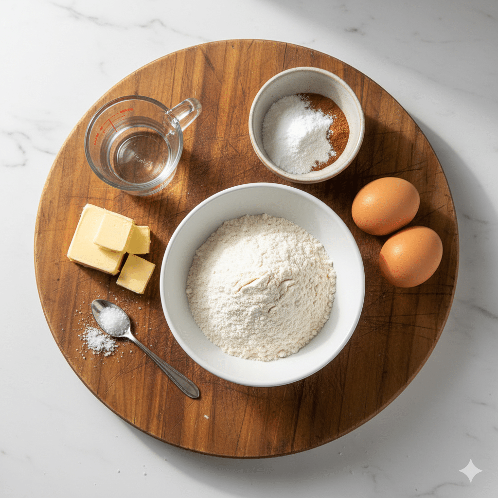 La Liste des Ingrédients Churros à l'Air Fryer