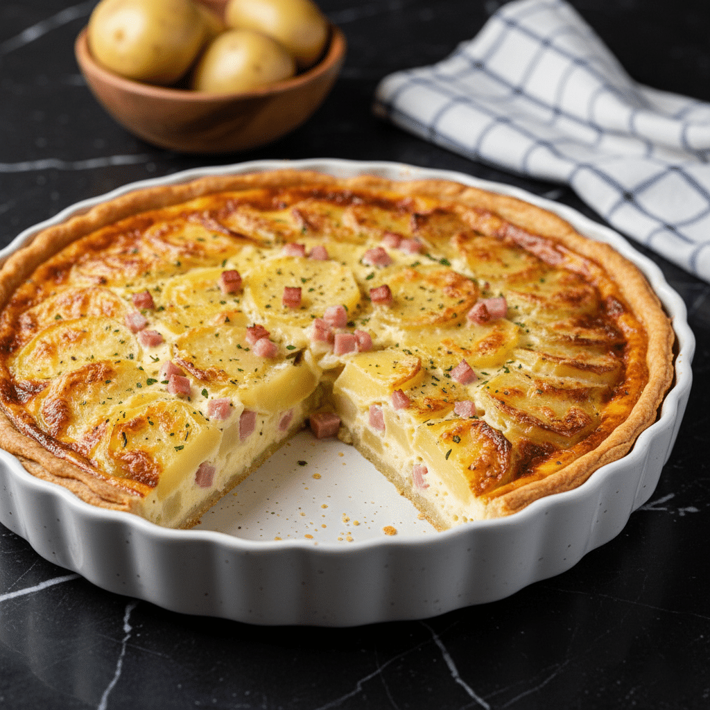Quiche aux Pommes de Terre et Jambon : La Recette Familiale Ultime