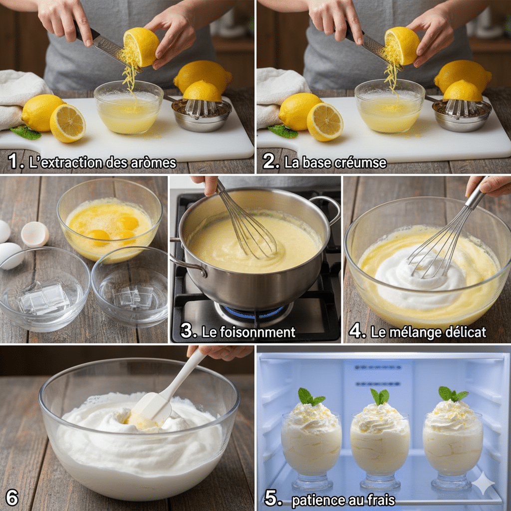 Le Guide de Préparation Étape par Étape: Mousse au Citron