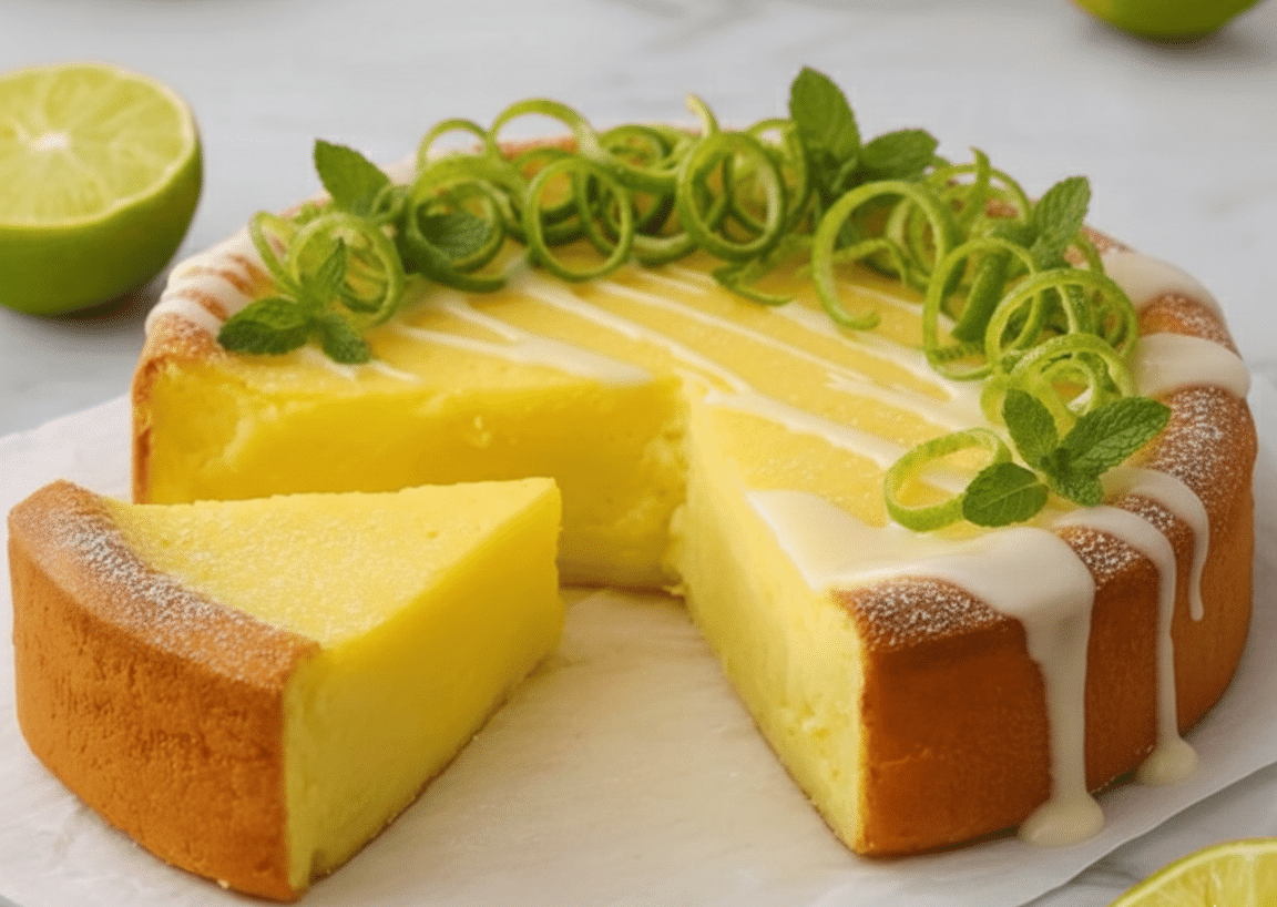 Gâteau au citron crémeux Recette Facile