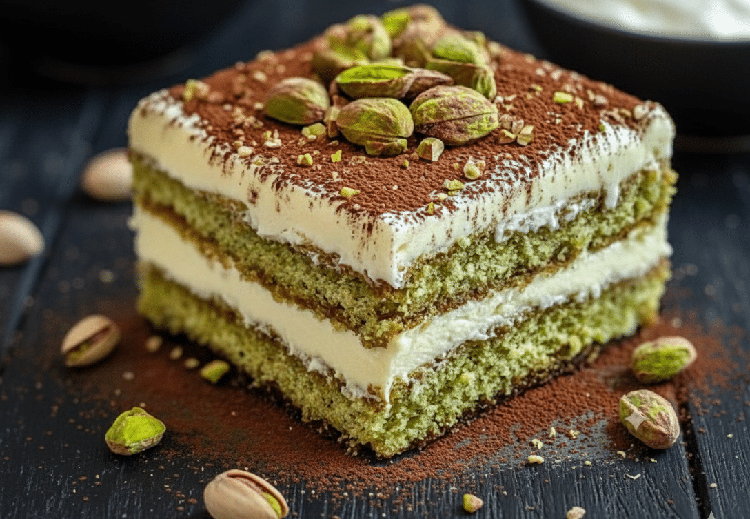 Qu'est-ce que le Tiramisu à la Pistache