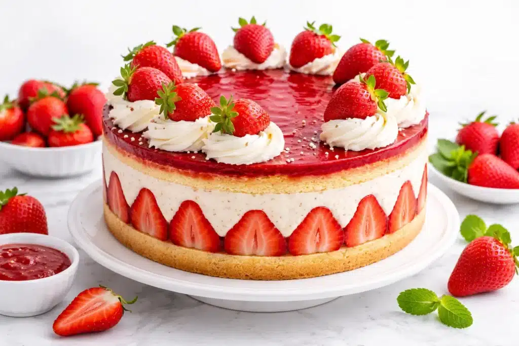 Fraisier Facile et Rapide