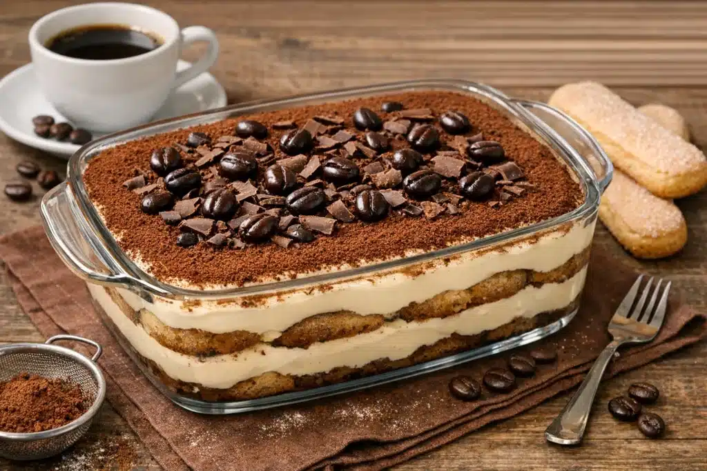 Tiramisu Classique au Café