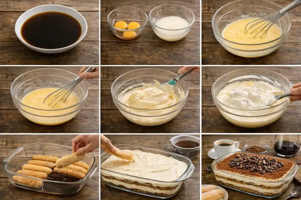 Tiramisu Classique au Café