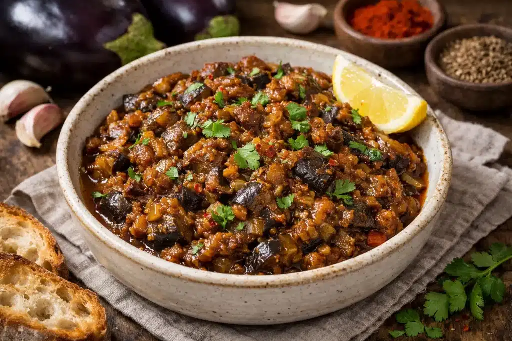 Confit d'Aubergines aux Épices