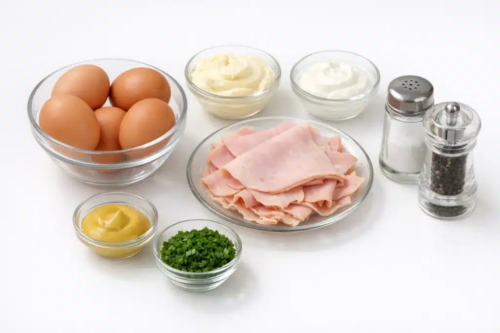 Œufs Mimosa en Verrines