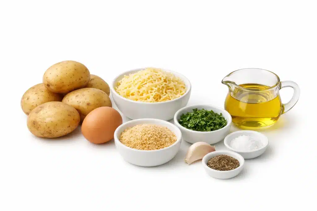 Croquettes de Pommes de Terre au Fromage