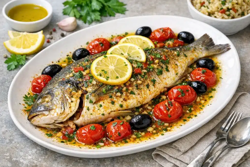 Sauce Pour Poisson au Four