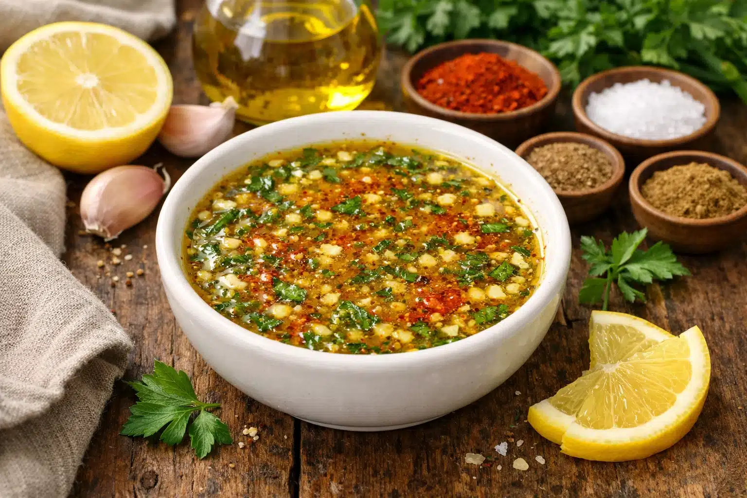 Sauce Pour Poisson au Four