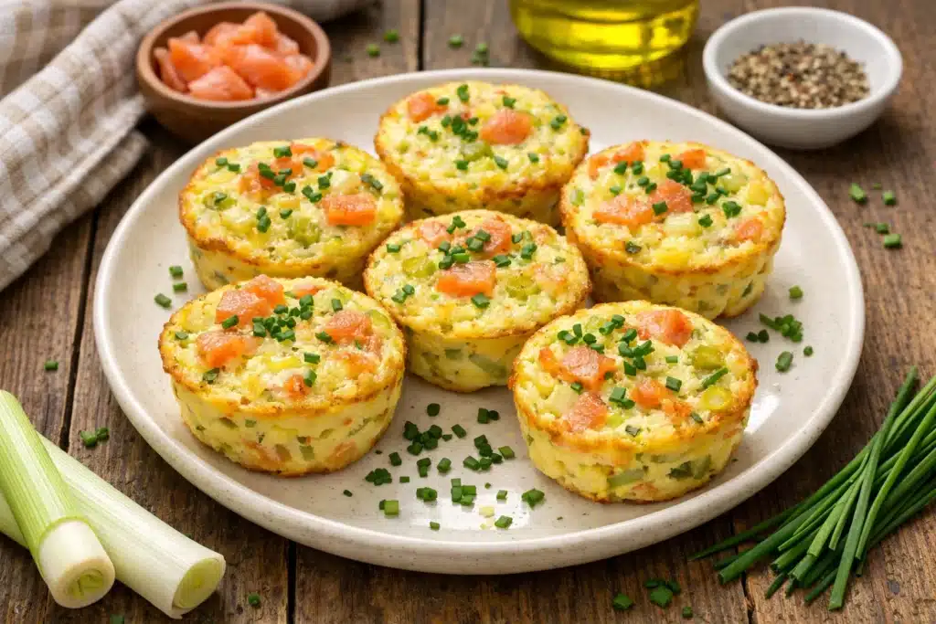Mini quiches sans pâte