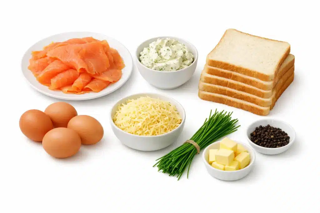 Croque au saumon fumé & Boursin