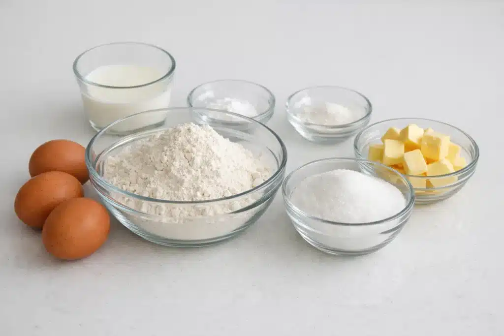 Gâteau au lait chaud