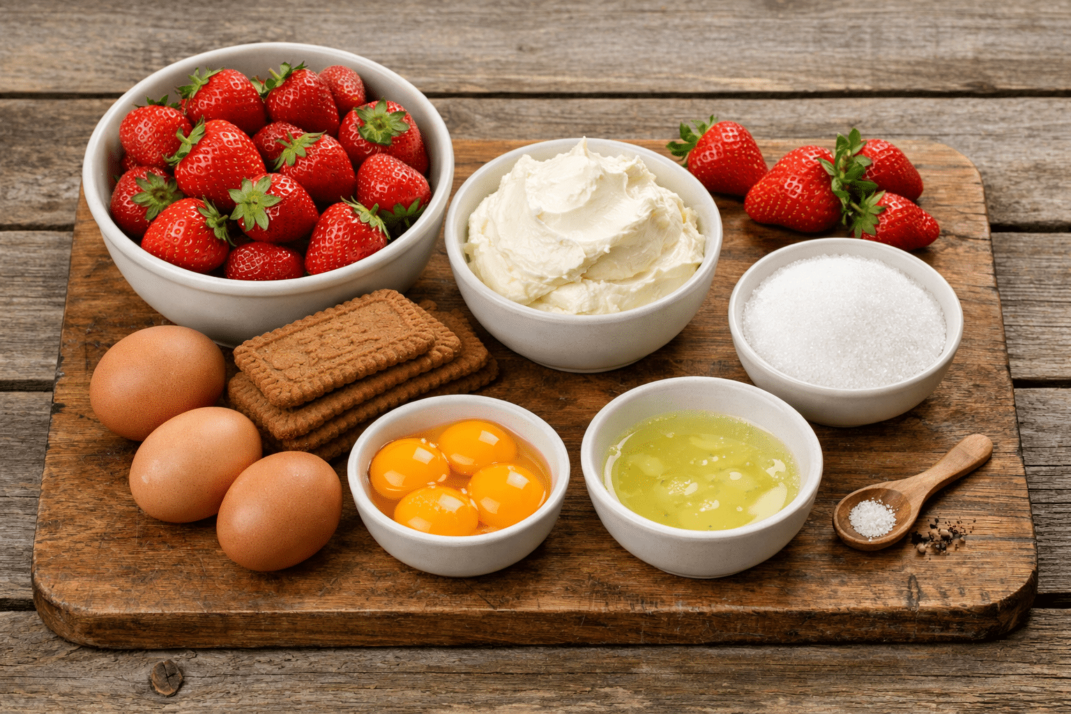 La Liste des Ingrédients : Tiramisu Fraise et Spéculoos en Verrines