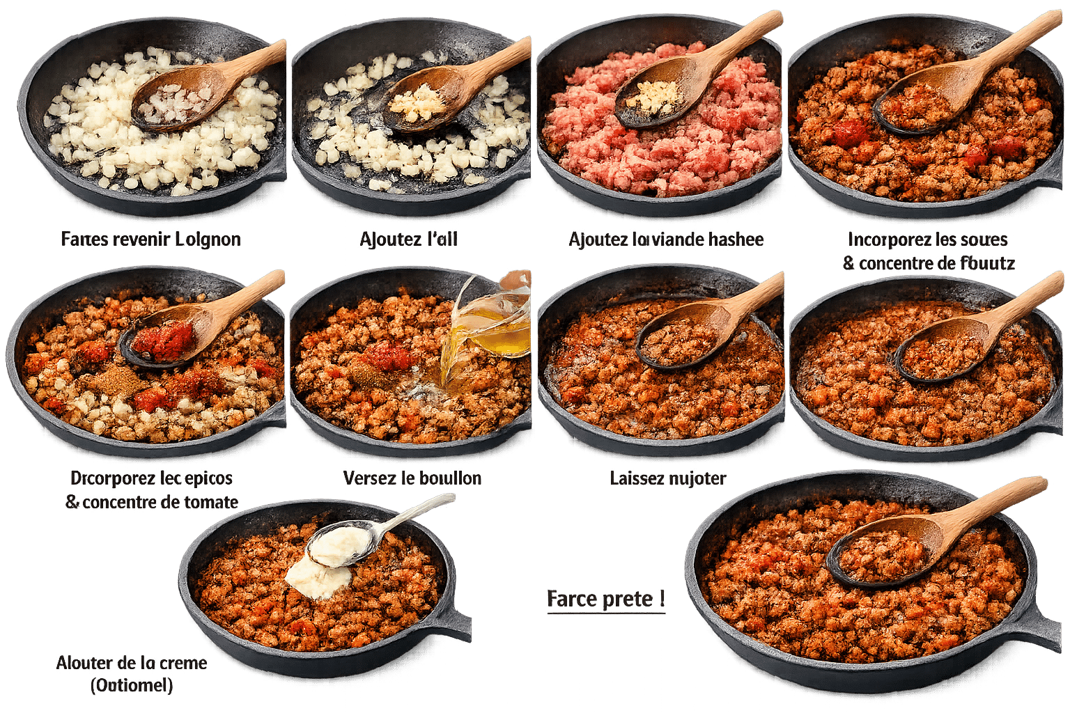 Pommes de Terre Farcies à la Viande Hachée Gratinées au Fromage