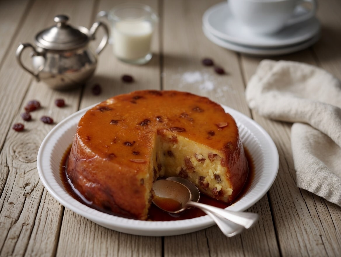 Gâteau de Semoule Vanillé : Le Dessert Réconfortant, Moelleux et Parfumé qui Fait du Bien