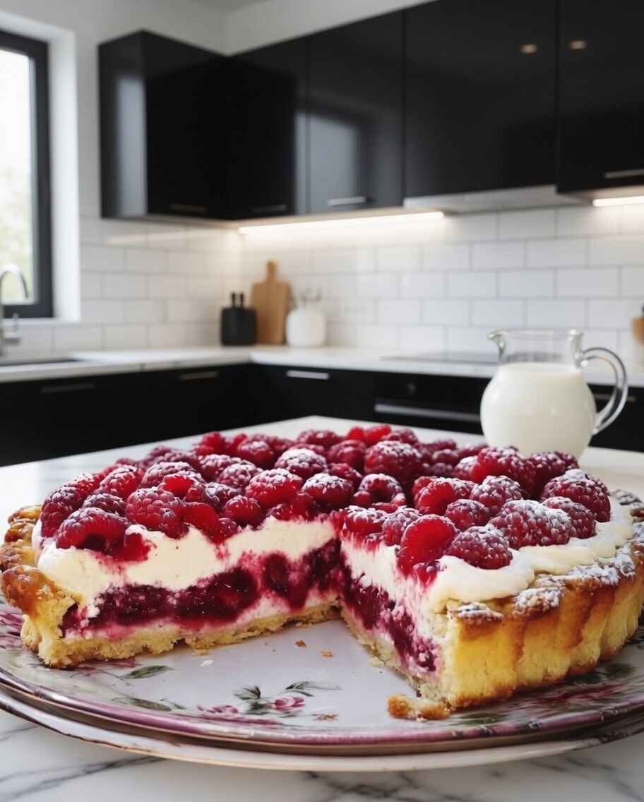 Tarte aux Framboises et Crème Mascarpone : La Recette Fraîche, Élégante et Fondante qui Fait Craquer Tout le Monde