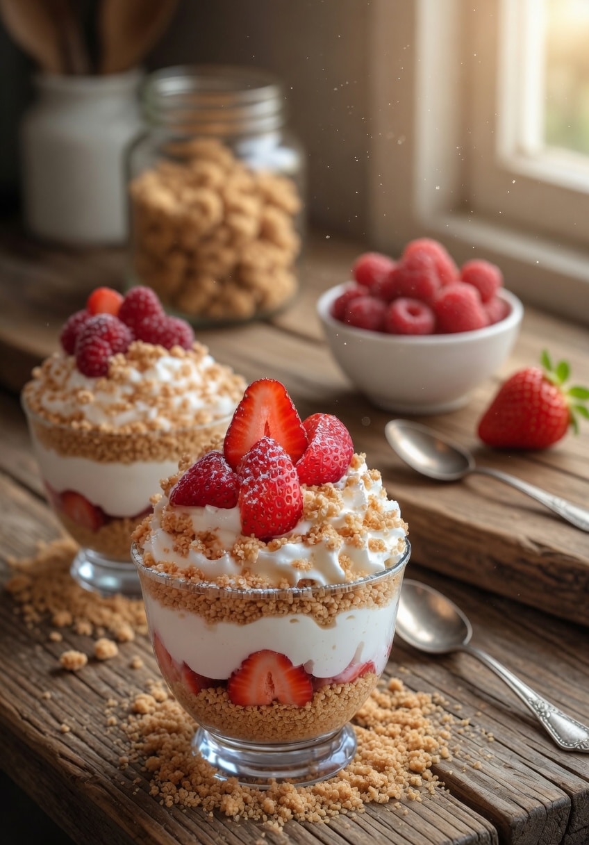 Verrines aux Fraises à la Crème de Mascarpone : Le Dessert Frais