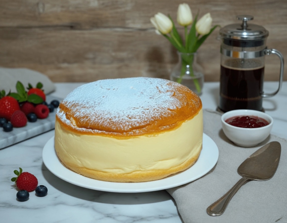 Gâteau Nuage au Yaourt : Le Dessert Ultra Léger, Aérien et Moelleux qui Fait Craquer Tout le Monde