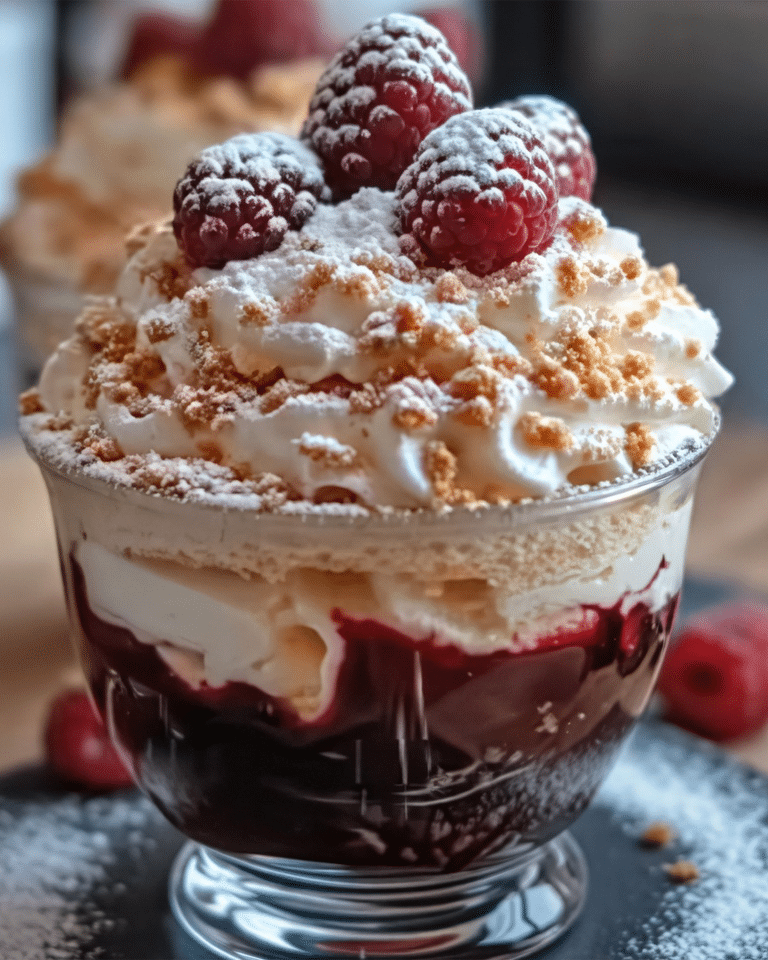 Verrines Framboise, Mascarpone et Meringue : Le Dessert Élégant, Frais et Croustillant de l’Été