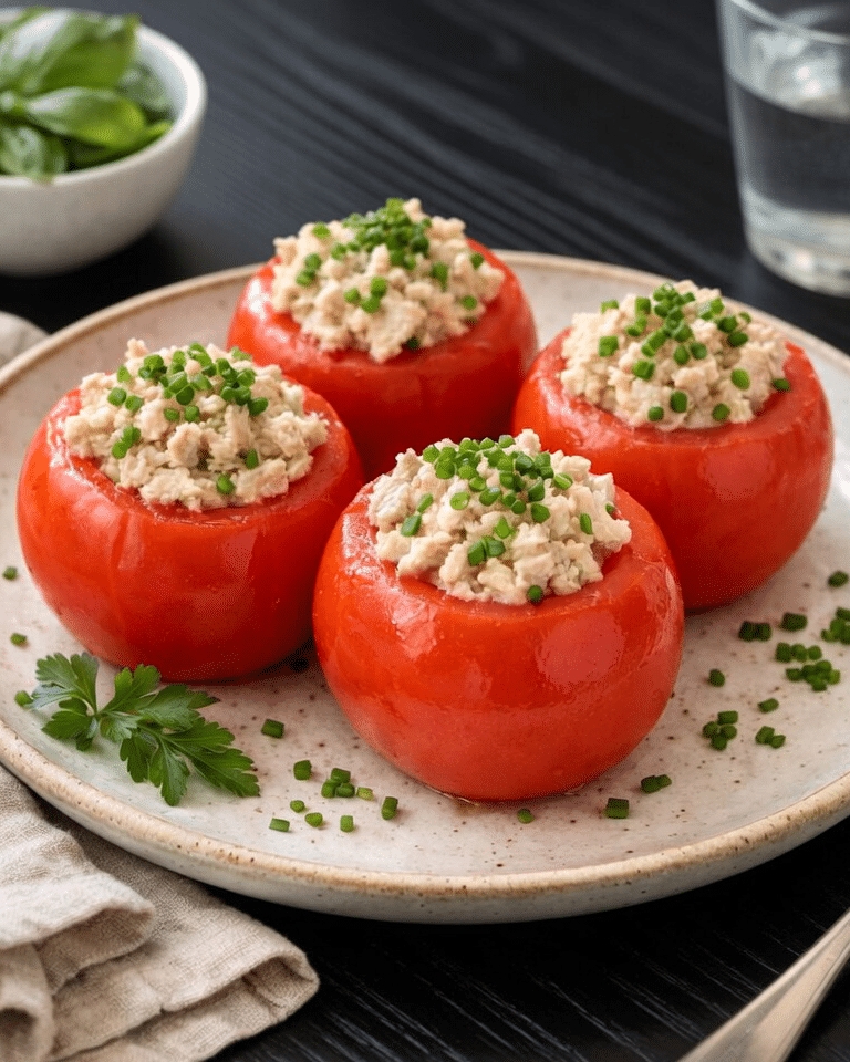 Tomates Farcies au Thon Ultra Moelleuses