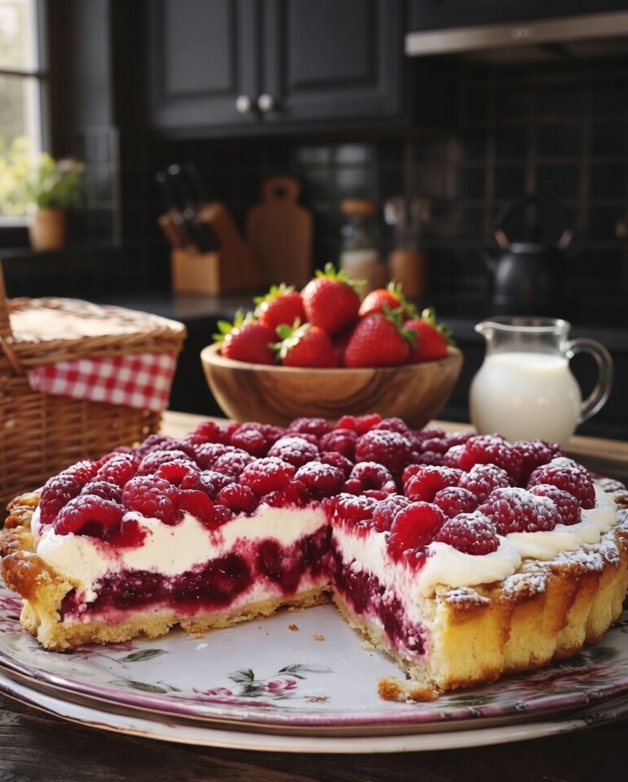 Tarte aux Framboises et Crème Mascarpone : La Recette Fraîche, Élégante et Fondante