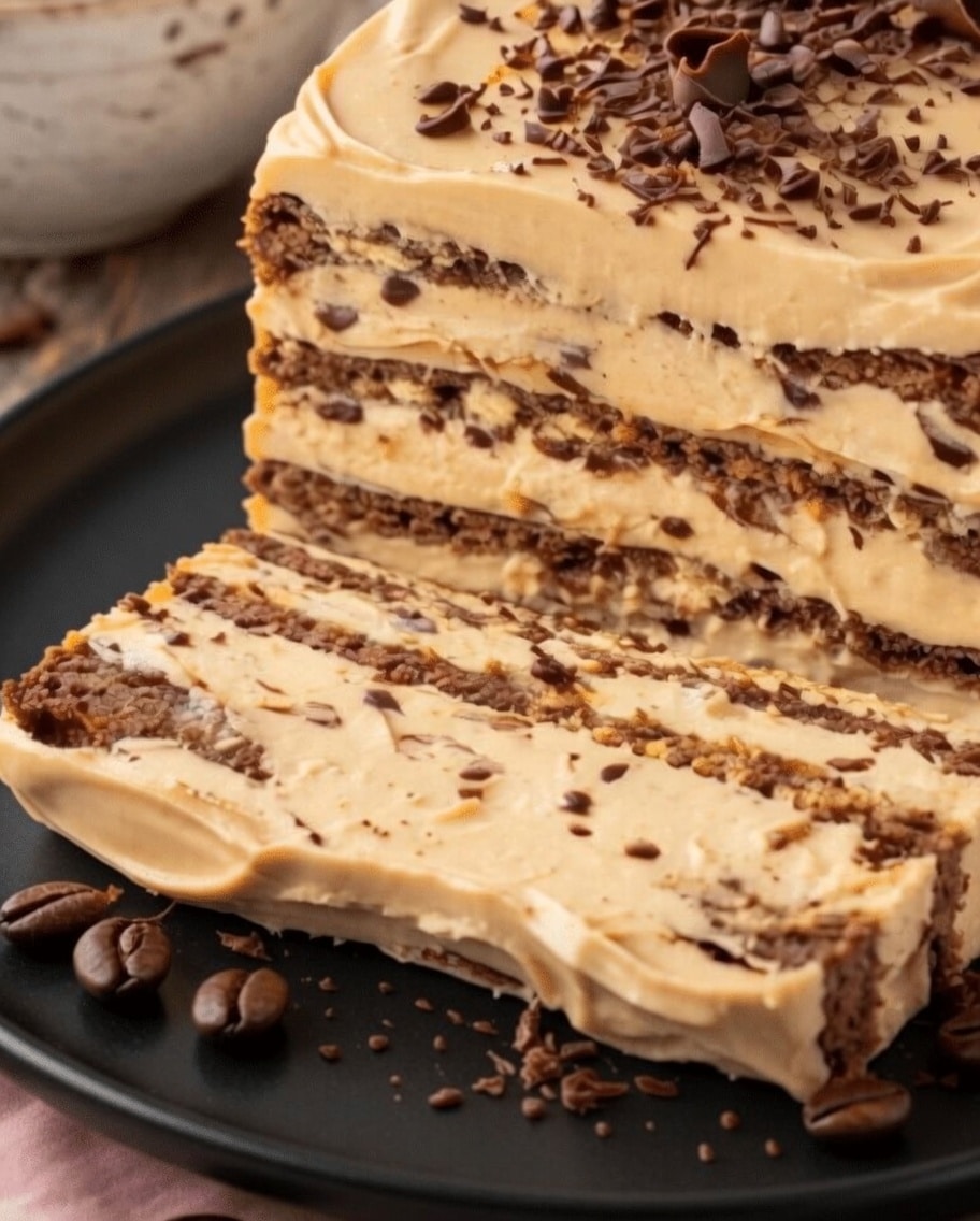 Gâteau Café et Biscuits Crémeux : La Recette Irrésistible qui Revisite le Tiramisu
