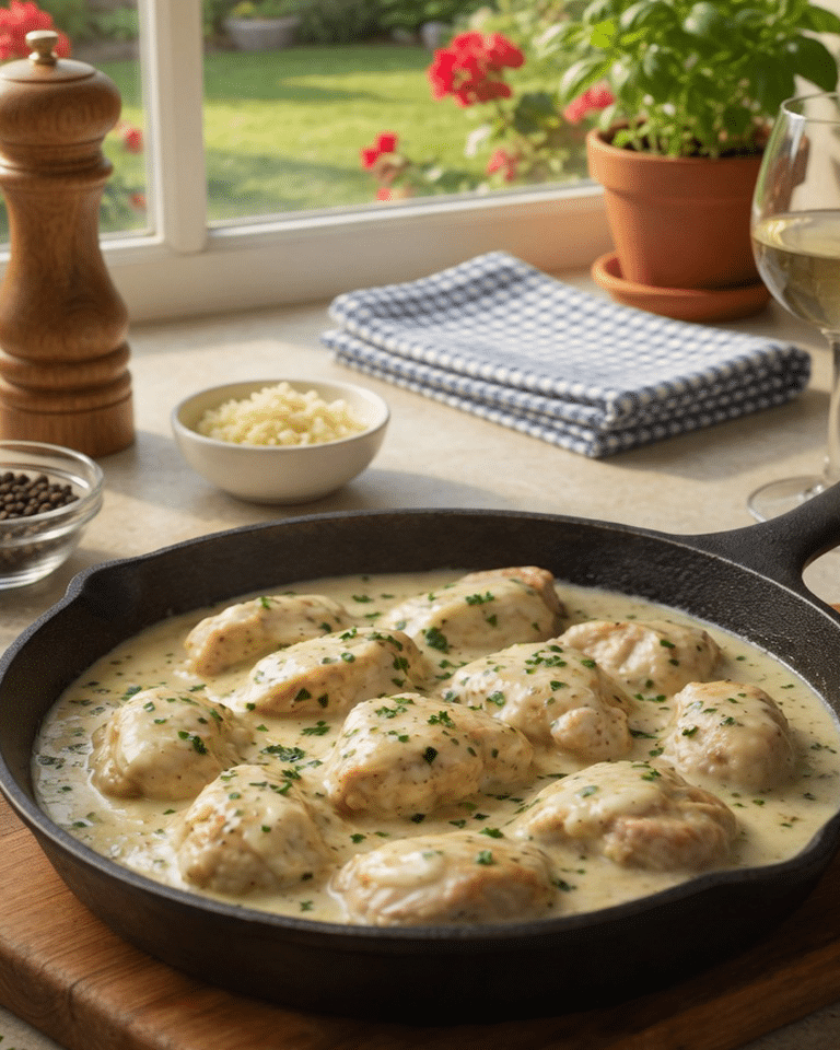 Poulet minceur à la moutarde et au yaourt