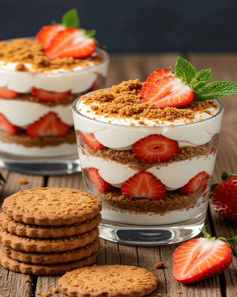 Tiramisu aux Fraises en Verrines : Le Dessert Frais, Léger et Gourmand de l’Été