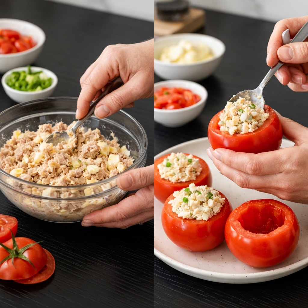 Tomates Farcies au Thon Ultra Moelleuses : La Recette Fraîche, Crémeuse
