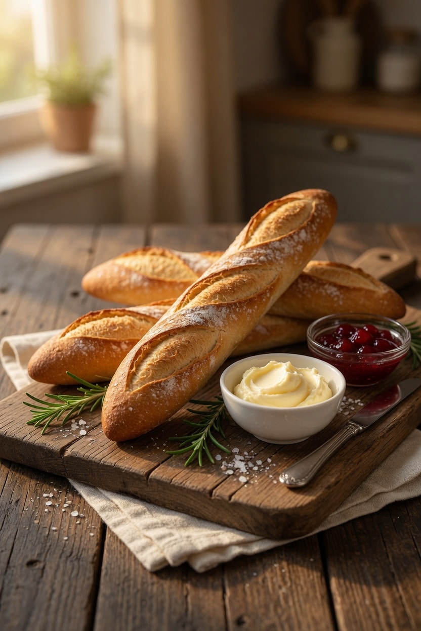 baguette maison facile et croustillante