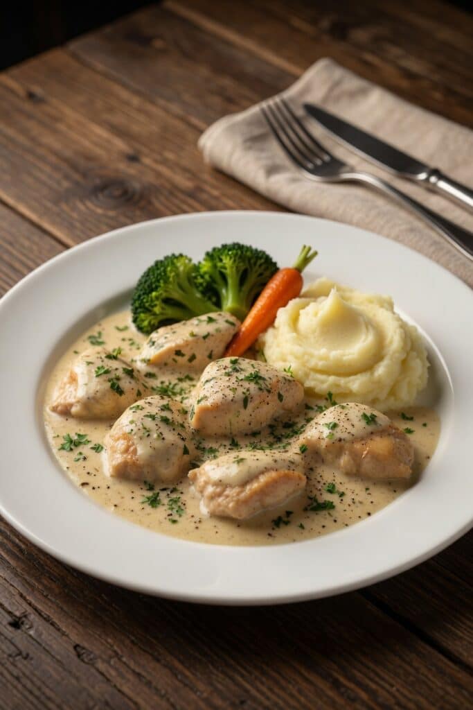 Poulet minceur à la moutarde et au yaourt