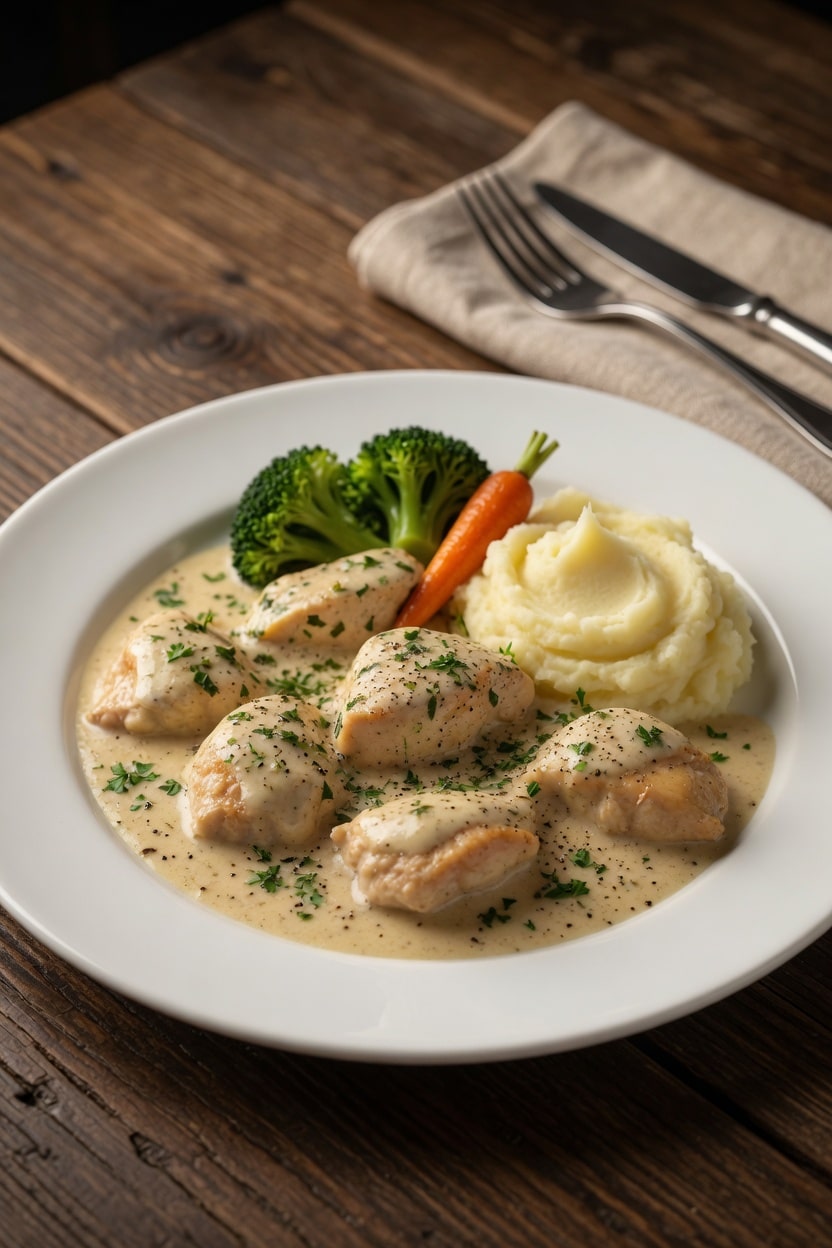 Poulet minceur à la moutarde et au yaourt