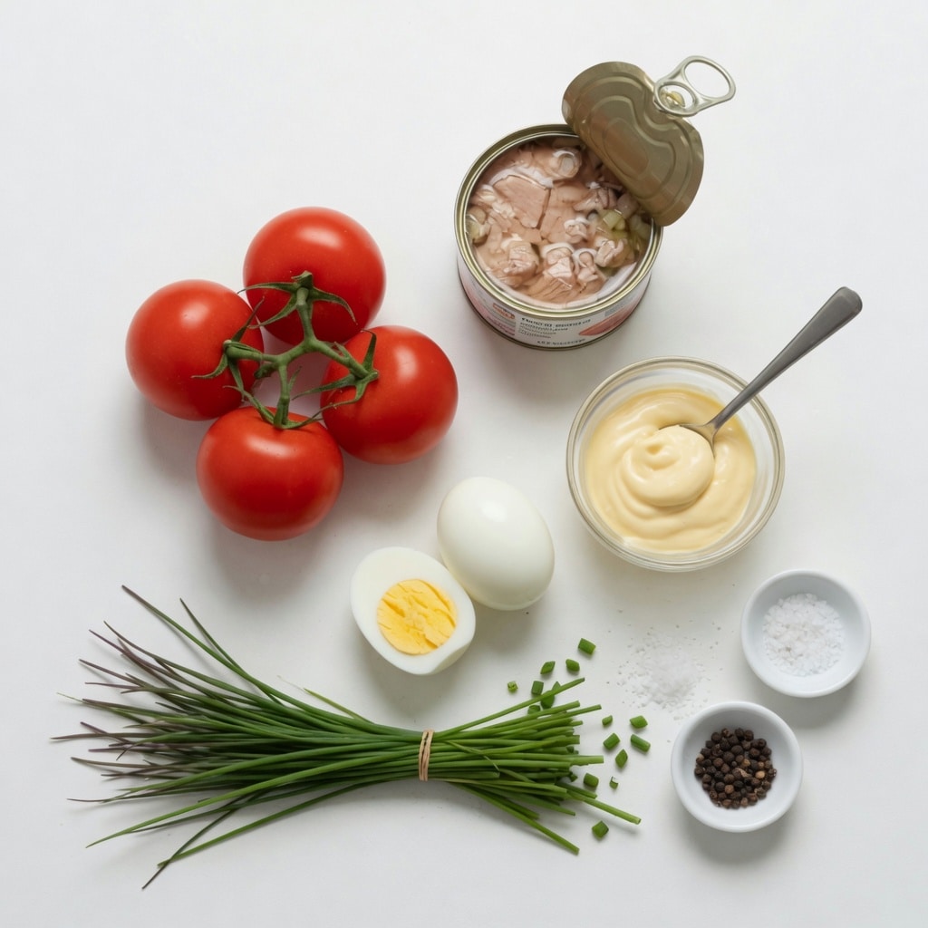 Tomates farcies au thon