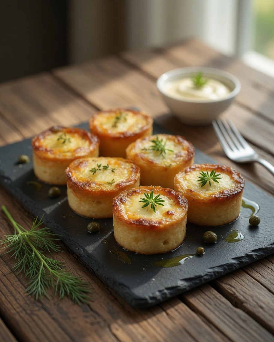 Petits Flans au Thon