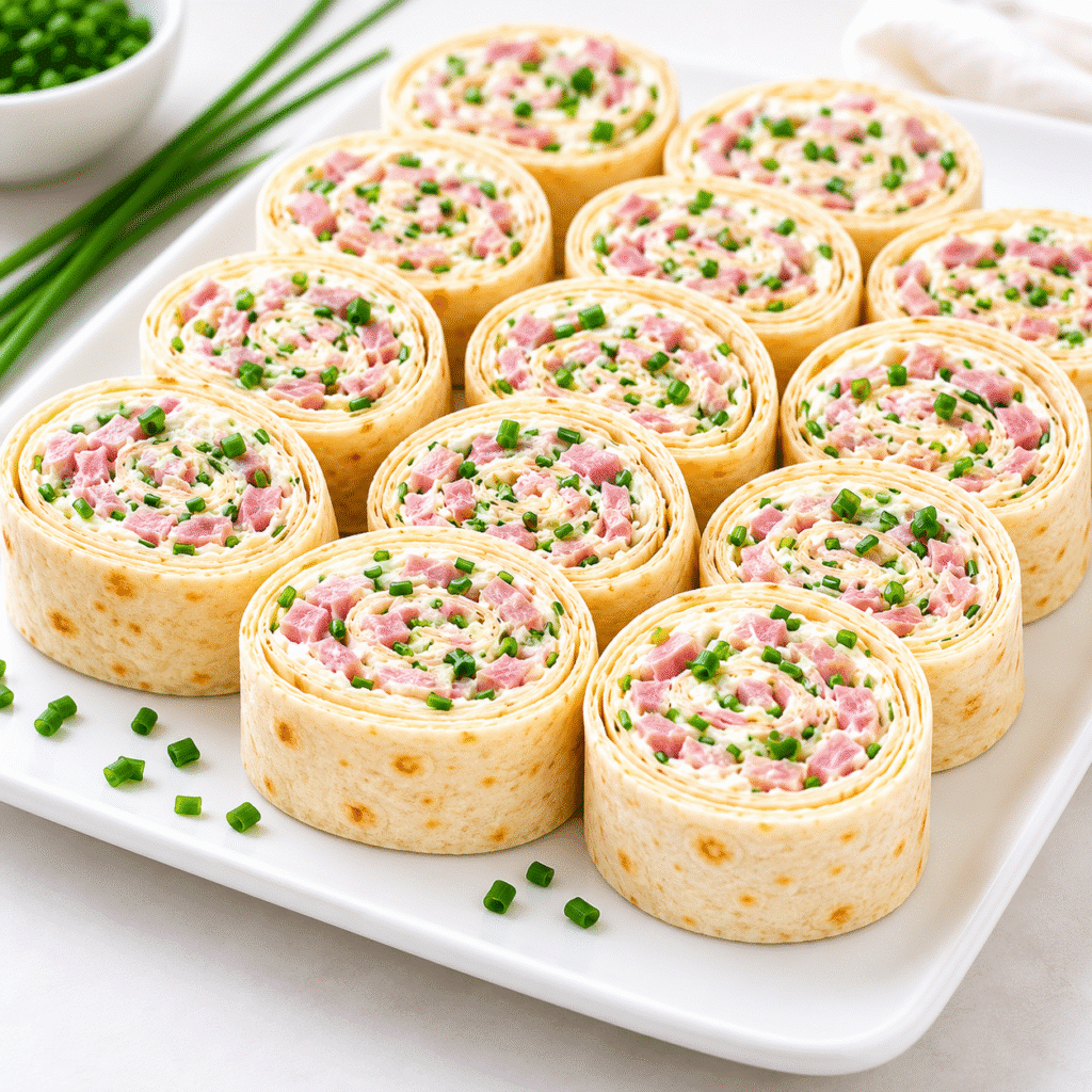 Wraps Apéritifs au Jambon