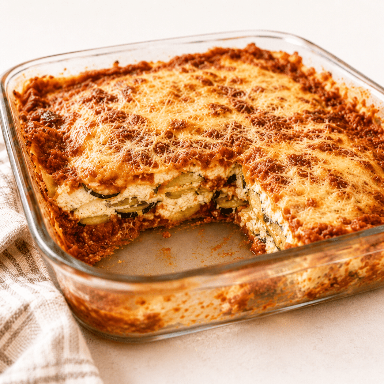 Lasagnes Express Courgette & Ricotta