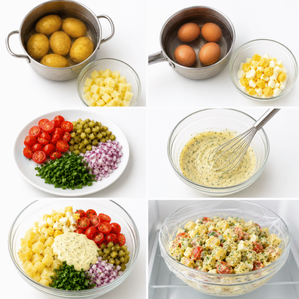 Salade de Pommes de Terre Crémeuse