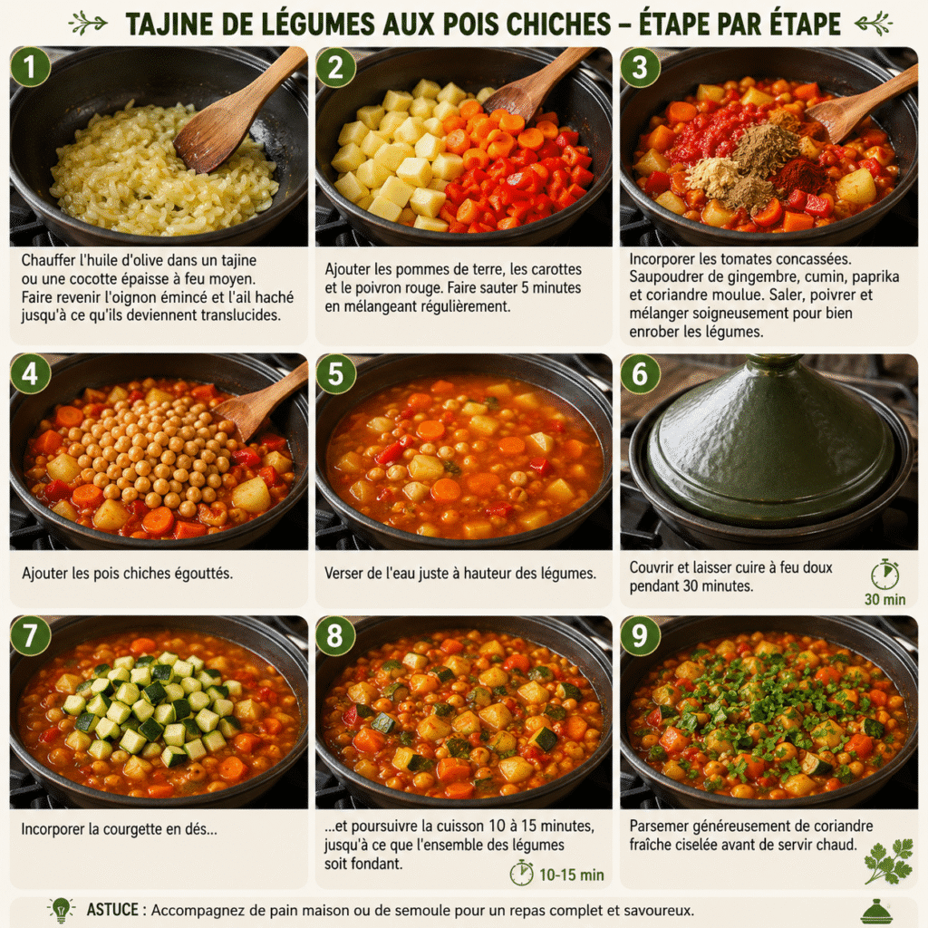 Tajine de Légumes Parfumé Soleil