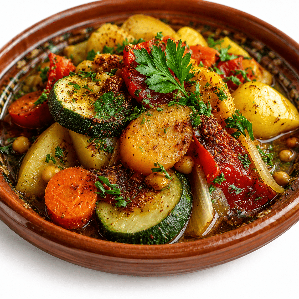 Tajine de Légumes Parfumé Soleil