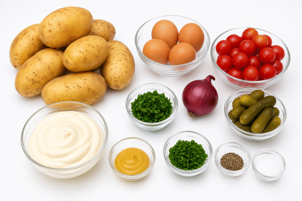Salade de Pommes de Terre Crémeuse